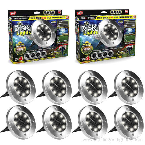 GardenLighting 4 LED Solar Powered Lawn Lights